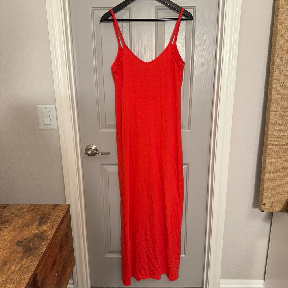 Zara Red Maxi Dress
